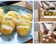 Schwedische Fächerkartoffeln gefüllt mit cremigem Camembert