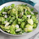 Grünes Salat-Paradies verfeinert mit einem herrlichem Dressing!