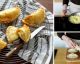 Goldbraun und köstlich: Gefüllte Teigtaschen mit Äpfeln und Camembert