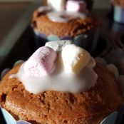 Little Choclate-Marshmallow-Cupcake