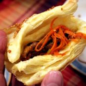 Chinese Chili Beef with Puff Pastry Pockets