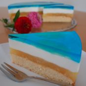 Blue Hawaii Torte