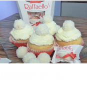 Raffaello cupcake