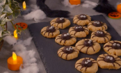 Ihr werdet kreischen, so süß sind die: Gruselige Erdnussbutter Spinnencookies für Halloween