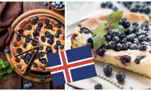 Nordisch köstlich: Isländischer Skyrkuchen mit Heidelbeeren