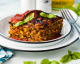 Parmigiana - Ein leichter Auberginenauflauf mit Linsen und frischem Gemüse