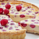Der Himbeerkuchen für einen Moment der vollkommenen Süße