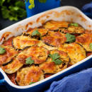 Vegetarisches Moussaka mit Aubergine