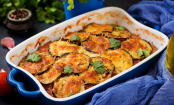 Vegetarisches Moussaka mit Aubergine