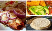 Mexikanische Enchiladas mit Chorizo und Kartoffeln