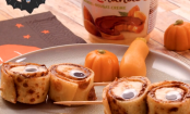 Köstlich gruselige Pfannkuchen-Monsteraugen mit Banane und Mandel-Nougat-Creme