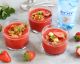 Ein fruchtig-frisches Dessert für die Gartenparty : Köstliche Erdbeer-Gazpacho