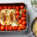 Rettet jeden Abend: Spaghetti mit gebackenem Feta und Kirschtomaten