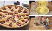 Köstliche Mandeltarte mit Feigen und Blauschimmelkäse