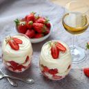 Süß und leicht an warmen Tagen: unser Erdbeer Tiramisu