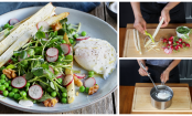 Knackiger Frühlingssalat mit Spargel und poschiertem Ei