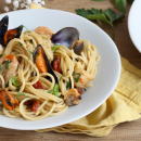 Spaghetti ai frutti di mare - Spaghetti mit Meeresfrüchten