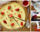 Käsekuchen mit Erdbeerpüree - so geht's