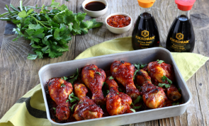 Mariniertes Hühnchen mit SELBSTGEMACHTER Barbecue-Sauce