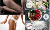 3 gute, 3 schlechte - Lebensmittel, die Cellulite begünstigen und welche, die sie bekämpfen