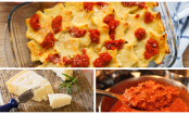 Sterntaler mit Tomatensoße und Parmesan