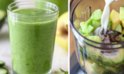 Green Power: erfrischender Gurke-Avocado-Smoothie