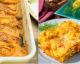 Herzhafte, zarte Kürbis-Lasagne mit Gorgonzola und Nüssen