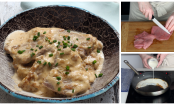 Zartes Kalbfleisch in cremiger Marsala-Sauce