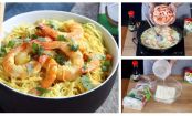Feinstes Thai Curry mit Glasnudeln, Kokosmilch mit Garnelen