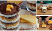 Ein köstlicher Hingucker: Schokokuchen Kaki Tiramisu im Glas
