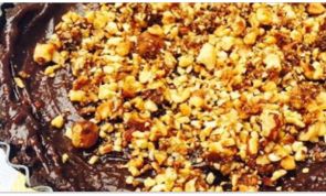 Fluffig leckere BROWNIES mit NUTELLA. Soo köstlich!