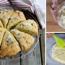 Rezept für weiche Käse-Scones! Ein stilvoller Aperitif