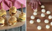 Kleine Partyburger fürs Buffet