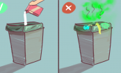 Beseitige den unangenehmen Geruch deines Mülleimers mit diesen 5 Tricks