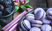 Zarte, sommerliche Brombeer Macarons