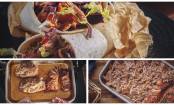 Kalifornischer Burrito mit Pulled Pork, dem leckersten Schweinefleischeintopf, den es gibt