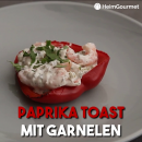 Schon mal versucht statt Toast einfach Paprika zu toasten und zu belegen? Gesünder ist es allemal ;)