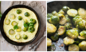 Ihr werdet Rosenkohl lieben: Herzhaftes, saftiges Omelette mit Rosenkohl