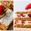 Knusprig, cremig, fein: Einfaches Millefeuille mit Erdbeeren