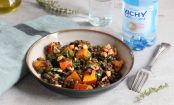 Proteinreicher LINSENSALAT mit Hokkaido und HASELNUSSKERNEN