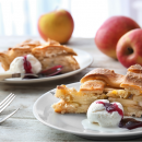 Gedeckter Apfelkuchen mit selbstgemachtem Mürbeteig - so geht's!