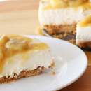 Bananencheesecake: proteinreich und kalorienarm