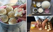 Italienische Partybrötchen mit zartschmelzender Mozzarellafüllung