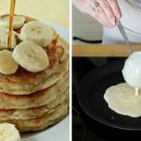 Glutenfreier Bananen-Pancake mit nur 3 Zutaten