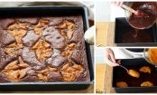 Orange is the new black: saftige Halloweenbrownies mit Kürbis