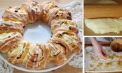 Frischer Hefekranz für ein zuckersüßes Wochenende