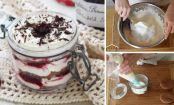 Rezept für Schwarzwälder Kirschtorte im Glas