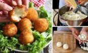 Rezept für köstliche Reiskroketten mit Mozzarella