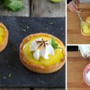 Spritzige Mojito-Tartelettes mit Limettencreme