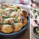 Perfekt für Gäste: Herzhaftes Monkey Bread mit Pesto und Parmesan